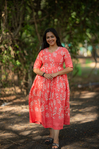 CORAL GRACE  | MATERNITY MAXI ANKLE LENGTH