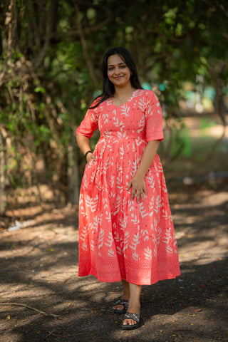 CORAL GRACE  | MATERNITY MAXI ANKLE LENGTH