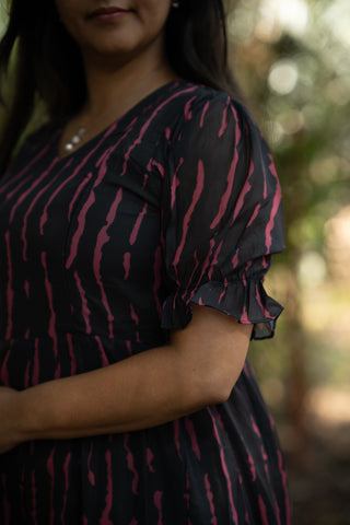 LINES | MATERNITY GEORGETTE MAXI ANKLE LENGTH