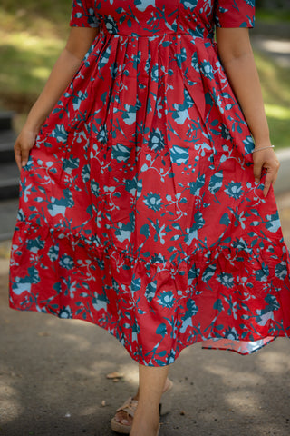 WILDFLOWER BREEZE | MATERNITY MAXI ANKLE LENGTH