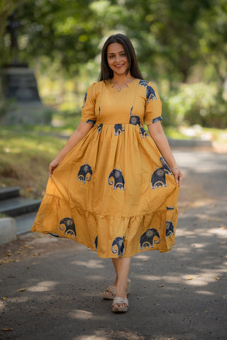 AMBER GANESHA | MATERNITY MAXI ANKLE LENGTH
