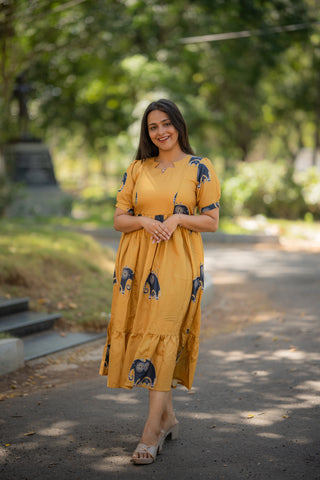 AMBER GANESHA | MATERNITY MAXI ANKLE LENGTH