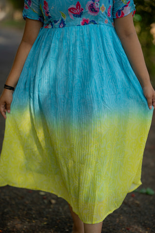 OCEAN DUAL | MATERNITY GEORGETTE MAXI ANKLE LENGTH