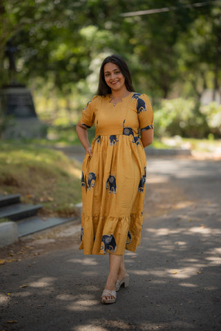 AMBER GANESHA | MATERNITY MAXI ANKLE LENGTH