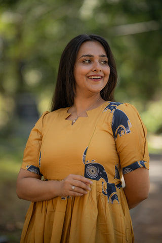 AMBER GANESHA | MATERNITY MAXI ANKLE LENGTH