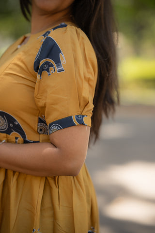 AMBER GANESHA | MATERNITY MAXI ANKLE LENGTH