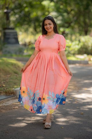 PASTEL HARBOR | MATERNITY MAXI FULL LENGTH