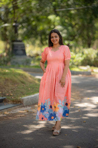 PASTEL HARBOR | MATERNITY MAXI FULL LENGTH