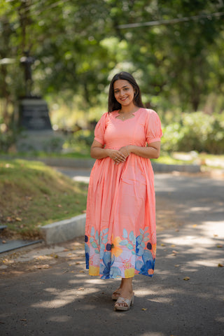 PASTEL HARBOR | MATERNITY MAXI FULL LENGTH