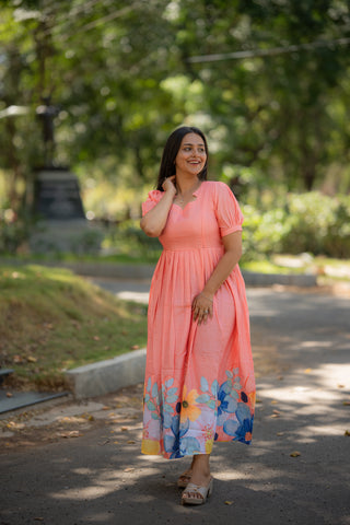 PASTEL HARBOR | MATERNITY MAXI FULL LENGTH