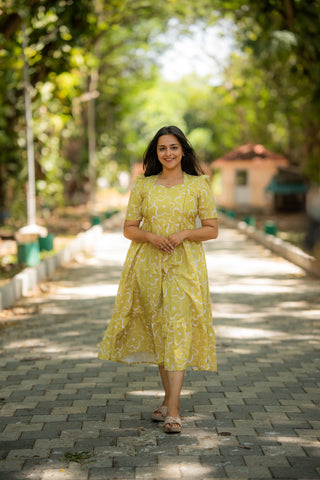 CITRON CANARY | MATERNITY MAXI ANKLE LENGTH