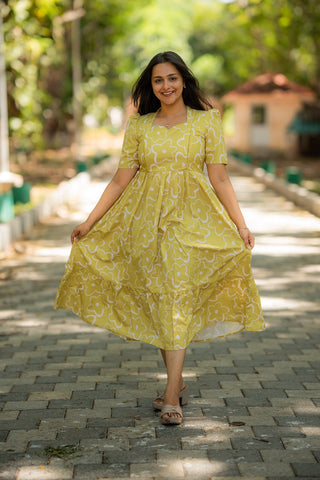 CITRON CANARY | MATERNITY MAXI ANKLE LENGTH