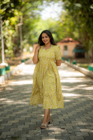 CITRON CANARY | MATERNITY MAXI ANKLE LENGTH