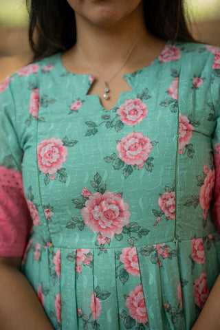 PASTEL ROSE | MATERNITY MAXI ANKLE LENGTH