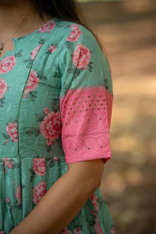 PASTEL ROSE | MATERNITY MAXI ANKLE LENGTH