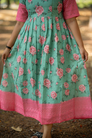 PASTEL ROSE | MATERNITY MAXI ANKLE LENGTH