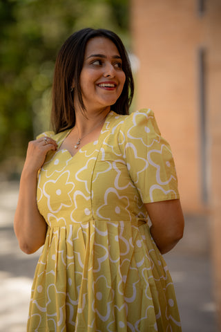 CITRON CANARY | MATERNITY MAXI ANKLE LENGTH