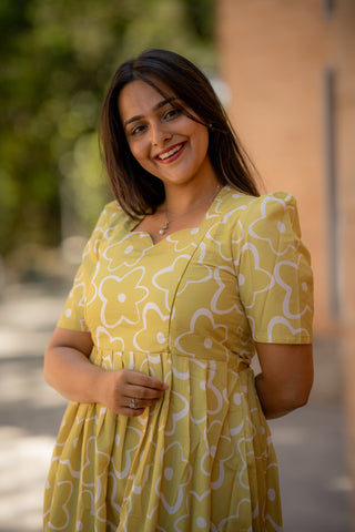 CITRON CANARY | MATERNITY MAXI ANKLE LENGTH