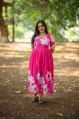 HIBISCUS | MATERNITY GEORGETTE MAXI ANKLE LENGTH