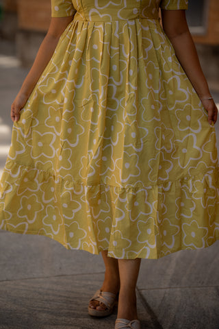 CITRON CANARY | MATERNITY MAXI ANKLE LENGTH