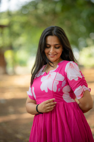 HIBISCUS | MATERNITY GEORGETTE MAXI ANKLE LENGTH