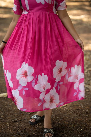 HIBISCUS | MATERNITY GEORGETTE MAXI ANKLE LENGTH
