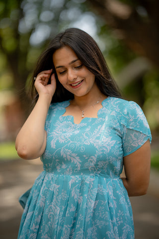 AQUA MIRAGE | MATERNITY MAXI ANKLE LENGTH