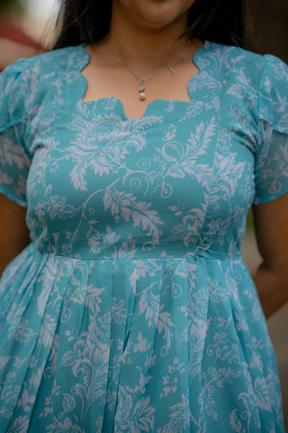 AQUA MIRAGE | MATERNITY MAXI ANKLE LENGTH