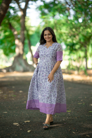 LILAC ZARI | MATERNITY MAXI ANKLE LENGTH