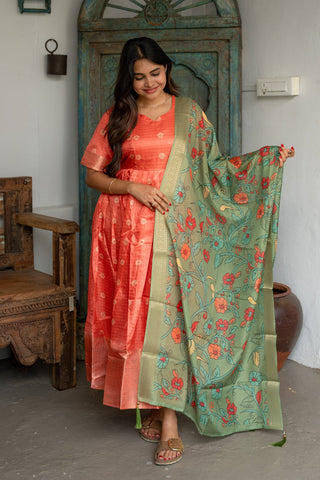 THENDRAL | MATERNITY MAXI WITH SHAWL FULL LENGTH