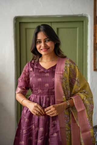 OVIYA | MATERNITY MAXI WITH SHAWL FULL LENGTH