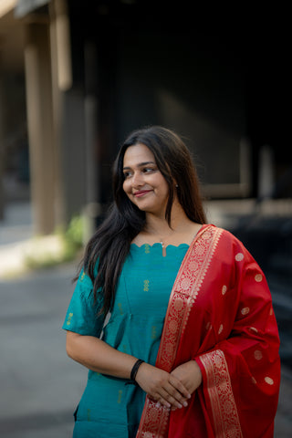 OCEAN RAGE | MATERNITY KURTI SET