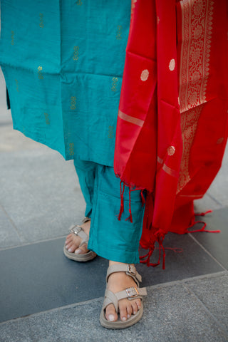OCEAN RAGE | MATERNITY KURTI SET