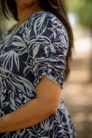 SANTORINI BLOOM | MATERNITY MAXI ANKLE LENGTH