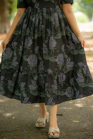 NOCTURNE BLOOM | MATERNITY MAXI ANKLE LENGTH