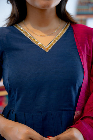 SWATHI | MATERNITY MAXI WITH SHAWL FULL LENGTH
