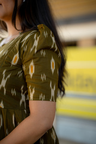 BORDER TRELIS | MATERNITY COTTON ANKLE LENGTH