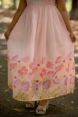 APRICOT BREEZE | MATERNITY MAXI FULL LENGTH