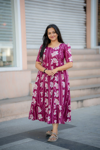 RAINY LOTUS | MATERNITY COTTON ANKLE LENGTH