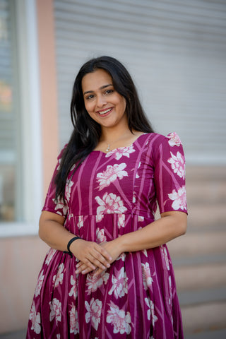 RAINY LOTUS | MATERNITY COTTON ANKLE LENGTH