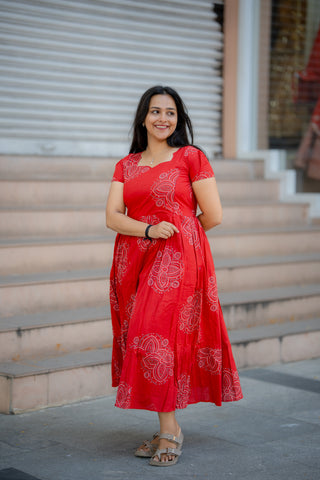 MAJESTIC KOLLAM | MATERNITY COTTON ANKLE LENGTH