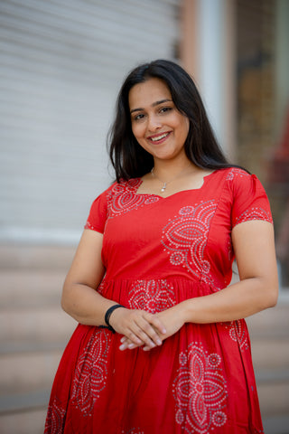 MAJESTIC KOLLAM | MATERNITY COTTON ANKLE LENGTH
