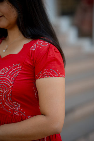 MAJESTIC KOLLAM | MATERNITY COTTON ANKLE LENGTH