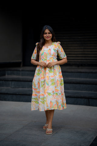 PAINTED CANOPY | MATERNITY MAXI ANKLE LENGTH