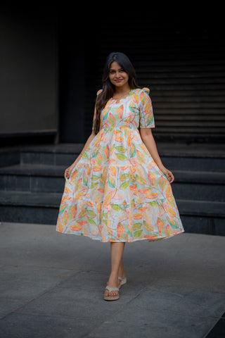 PAINTED CANOPY | MATERNITY MAXI ANKLE LENGTH