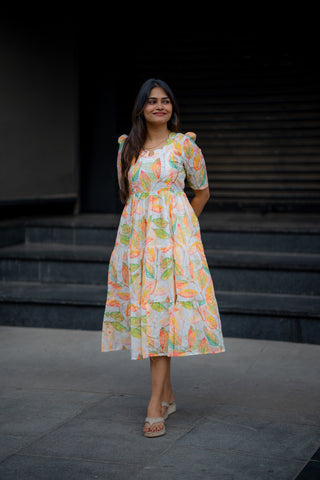PAINTED CANOPY | MATERNITY MAXI ANKLE LENGTH
