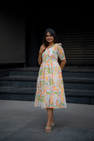 PAINTED CANOPY | MATERNITY MAXI ANKLE LENGTH