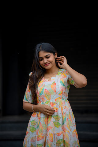 PAINTED CANOPY | MATERNITY MAXI ANKLE LENGTH