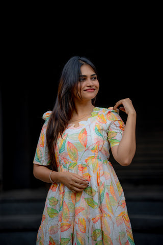 PAINTED CANOPY | MATERNITY MAXI ANKLE LENGTH