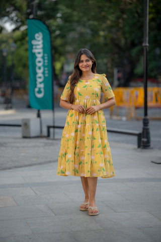 GOLDEN HOUR SMOCK | MATERNITY MAXI ANKLE LENGTH